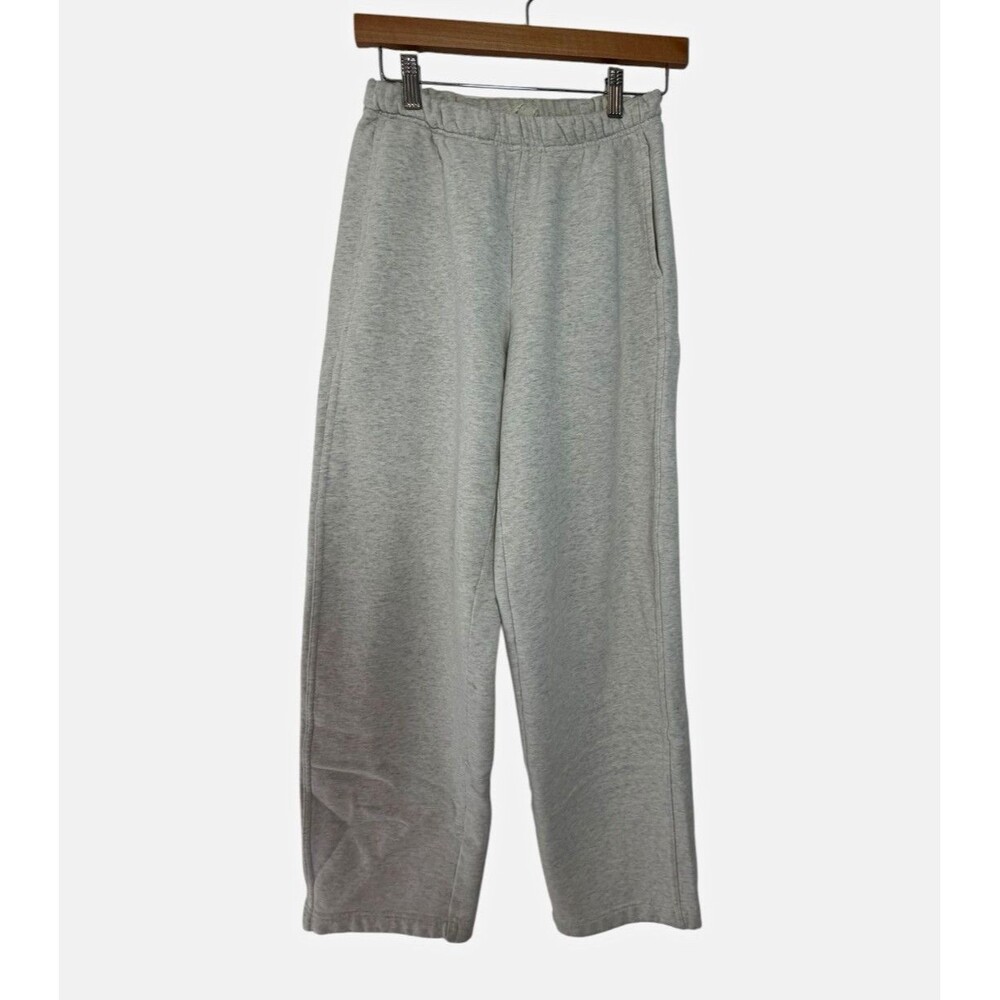 Wilfred Free Women’s XS Gray Sweatpants Relaxed Straight Leg Elastic Waist